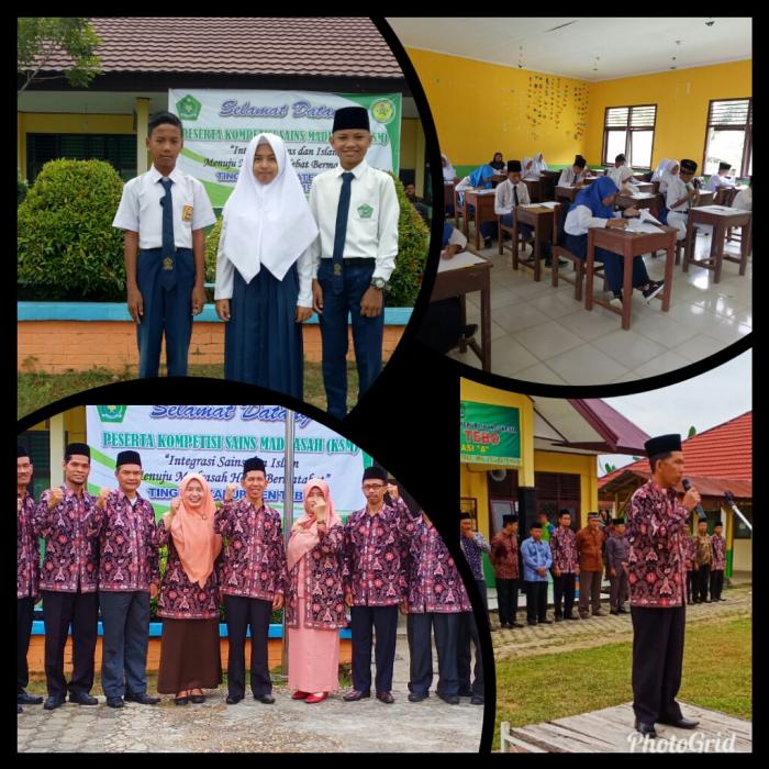 MTsN 3 TEBO OPTIMIS PADA AJANG KOMPETISI SAINS MADRASAH (KSM) TINGKAT KABUPATEN TEBO